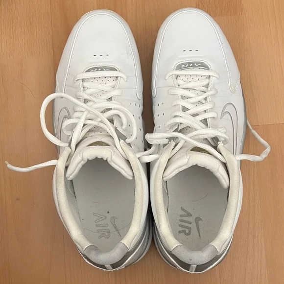 Vintage Nike Air Total Package Low Basketball White Silver Metallic Men sneaker - Picture 2 of 6